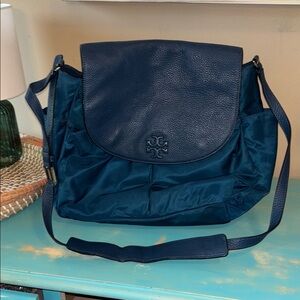 Tory Burch Dark Blue Shoulder Bag